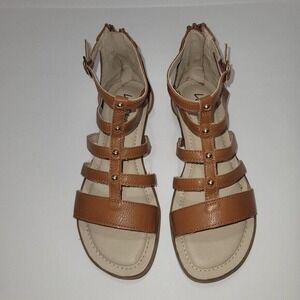 LifeStride Women Gladiator‎ Sandals 5.5 Huarache Chic Boho Gypsy Festival Hippie